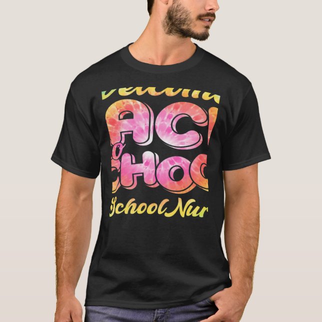 Welcome Back To School Nurse 1st Day Of School Nur T Shirt (Framsida)
