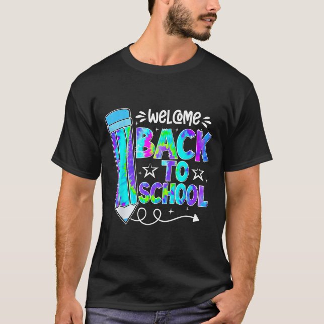 Welcome Back To School Shirts First Day Of School  T Shirt (Framsida)