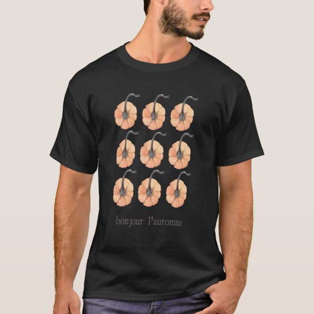 Welcome Fall in French T Shirt (Framsida)