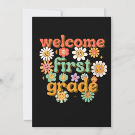WELCOME FIRST GRADE  FIRST DAY OF SCHOOL BACK INBJUDNINGAR