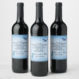 Welcome Home: Customizable Wine Labels for New Nei Vinflaska Etikett