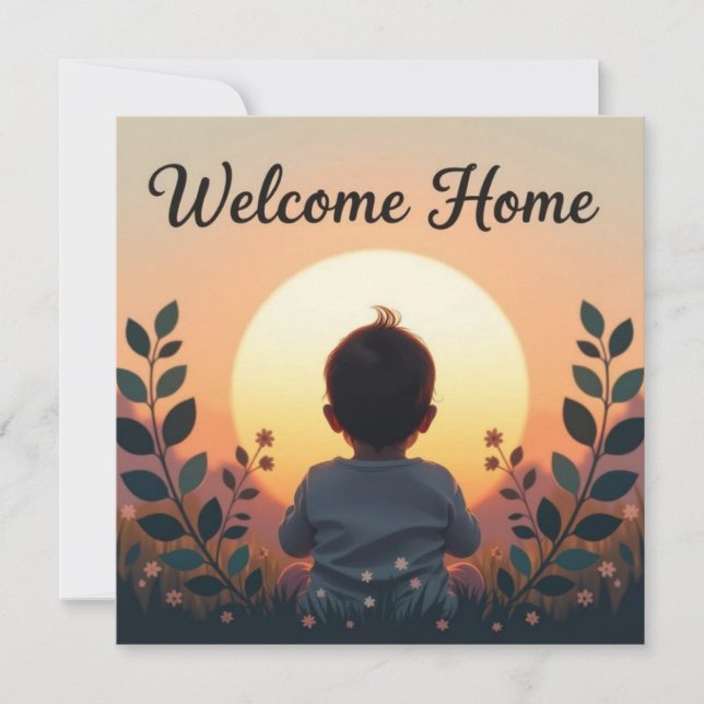 Welcome home, new baby (Framsida)
