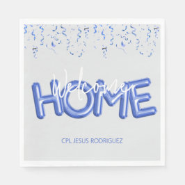 Welcome Home Patriotic Military Hero Party Pappersservett