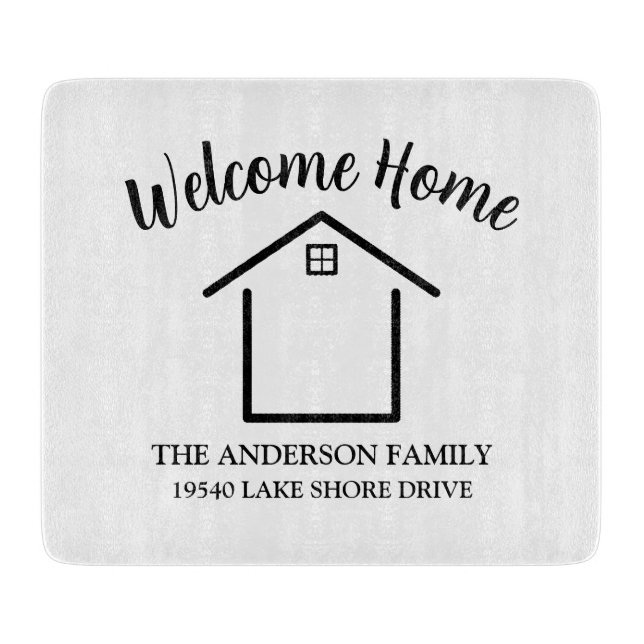 Welcome Home Personalized Keepsake (Framsidan)