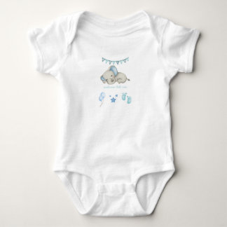 Welcome Little One Baby Bodysuit – Adorable Elepha T Shirt