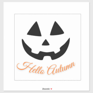 Welcome October Klistermärken