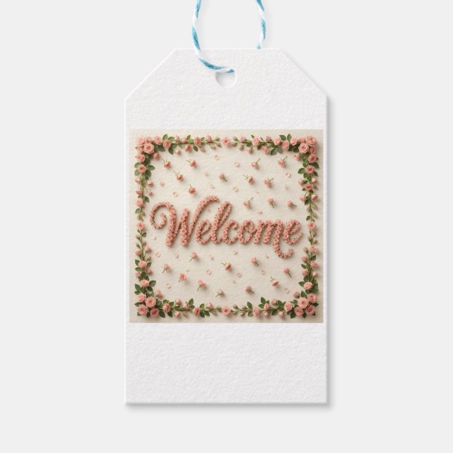 Welcome Presentetikett (Framsidan)