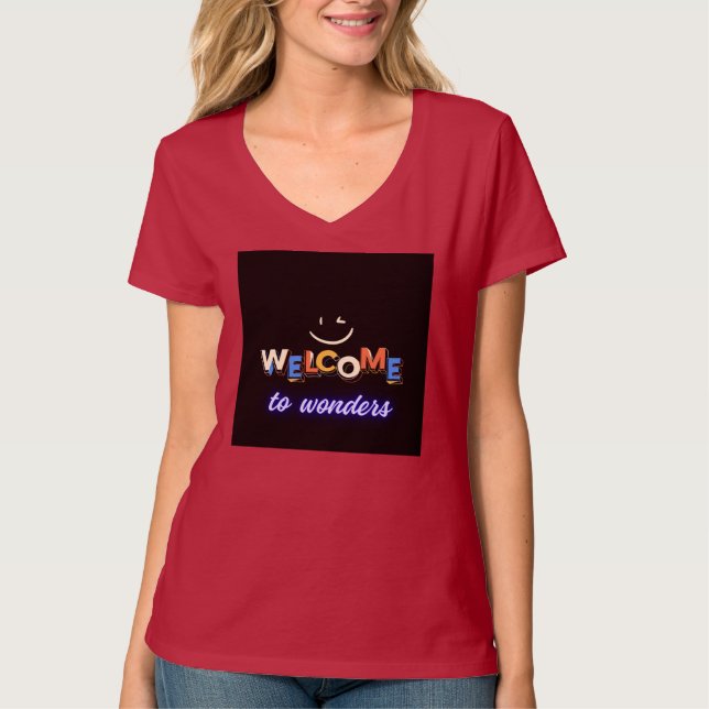 WELCOME T-SHIRT (Framsida)