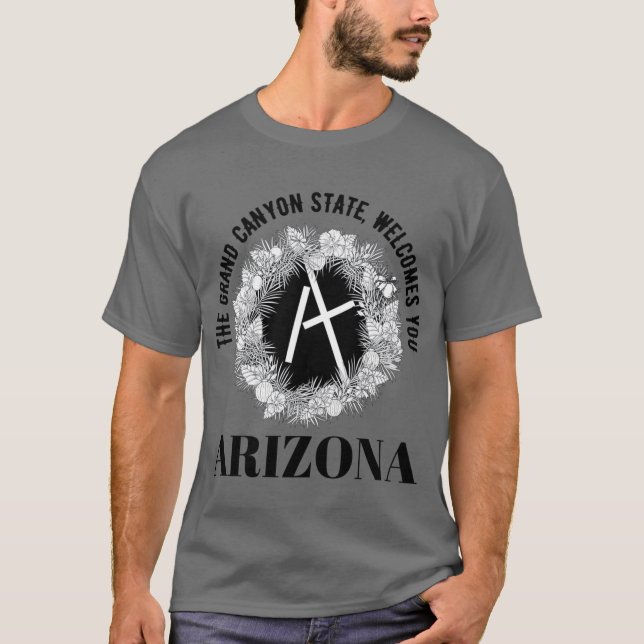 welcome to Arizona T Shirt (Framsida)