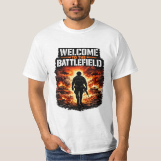 WELCOME TO BATTLEFIELD T SHIRT