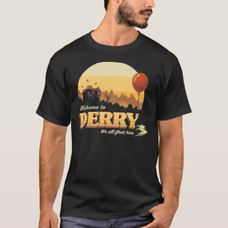 Welcome to Derry - IT Terror Movie Book - Horror K T Shirt
