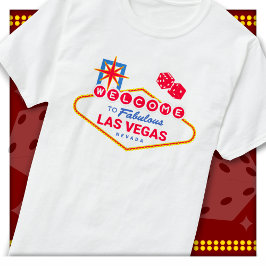 Welcome To Fabulous Las Vegas Trip Las Vegas Sign T Shirt