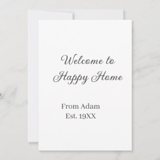 Welcome to home real estate house inauguration est inbjudningar