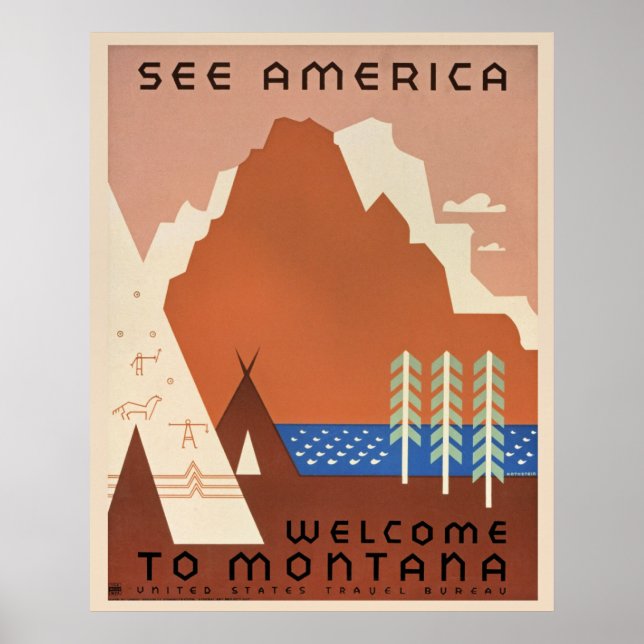 Welcome to Montana Poster (Framsidan)
