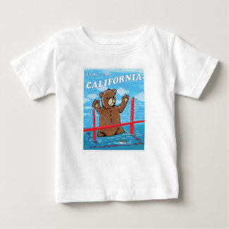 Welcome To Sunny California Giant Teddy Bear T Shirt