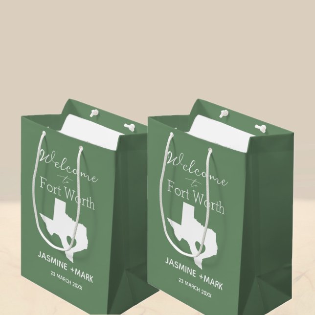 Welcome to Texas Fort Worth Custom Party Gift  (Skapare uppladdad)