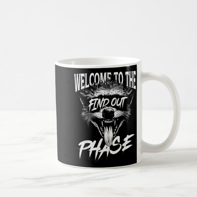 Welcome To The Find Out Phase Funny Nge Quote  Kaffemugg (Höger)