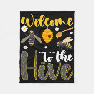 Welcome To The Hive Bee Teacher Back To School  Fleecefilt