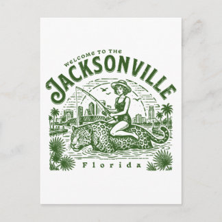 Welcome to the Jacksonville Jaguars City Florida Vykort