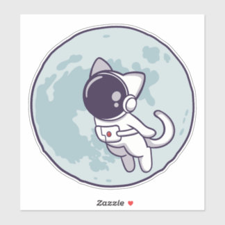 Welcome to the Meoid - Moon mission Klistermärken