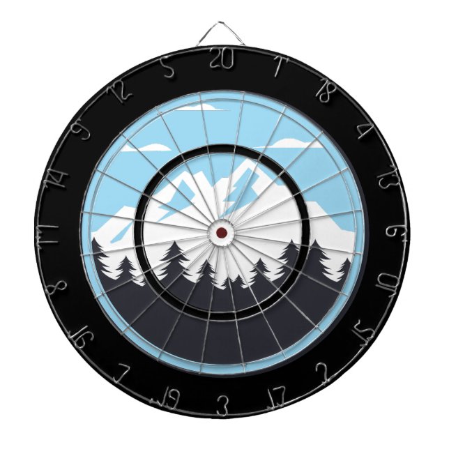 Welcome to the Mountains Darttavla (Framsidan)
