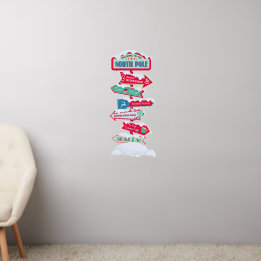 Welcome To The North Pole Sign Post Christmas