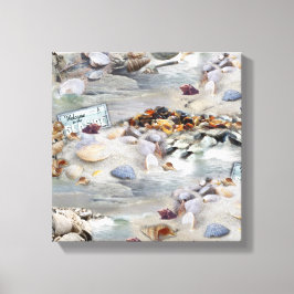 Welcome to the Seaside Canvastryck