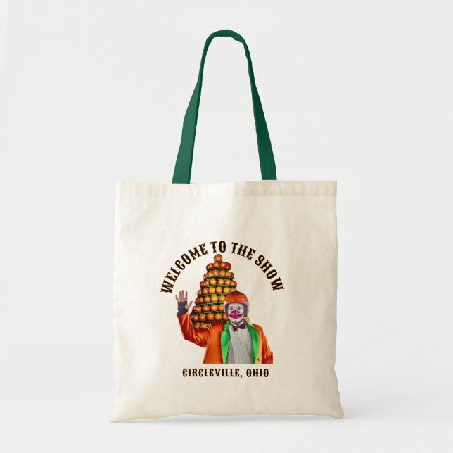 Welcome to the Show Tote Bag Tygkasse (Framsidan)