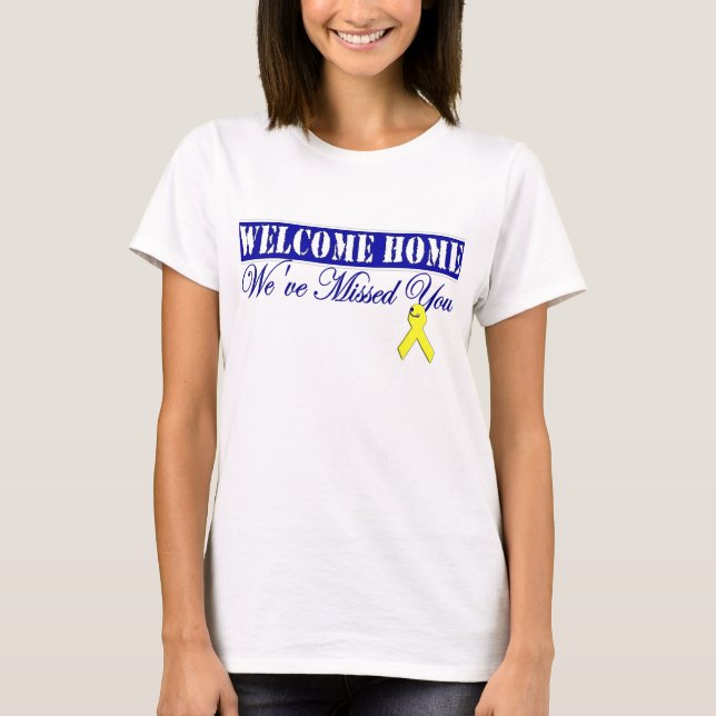 welcomehomemissedyou tee (Framsida)