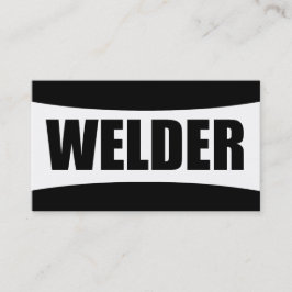 Welder Affärskort Visitkort