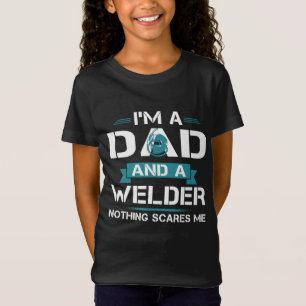 Welder American Flagga - USA Patriotic Welder Papp T Shirt