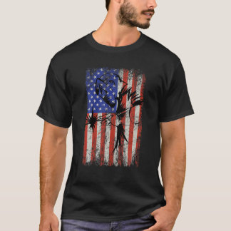 Welder American Flagga USA Patriotic Welder Welder T Shirt