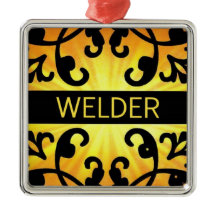 Welder Damask jul Ornament