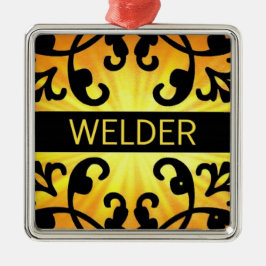 Welder Damask jul Ornament