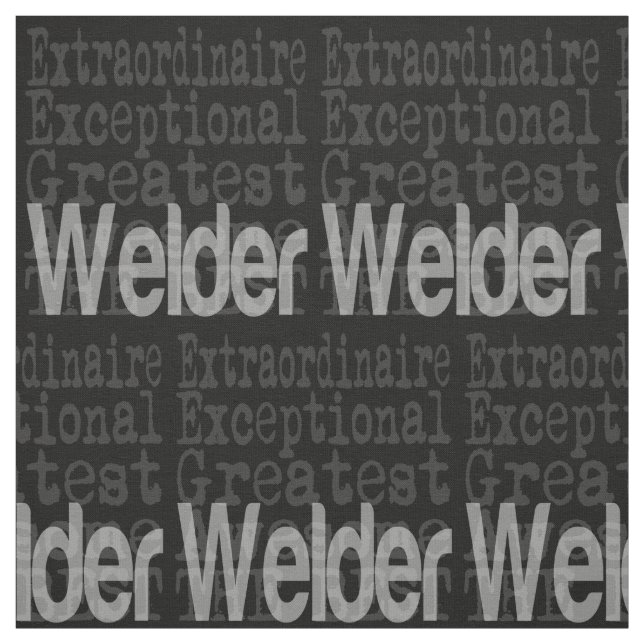 Welder Extraordinaire Tyg (Provkarta)