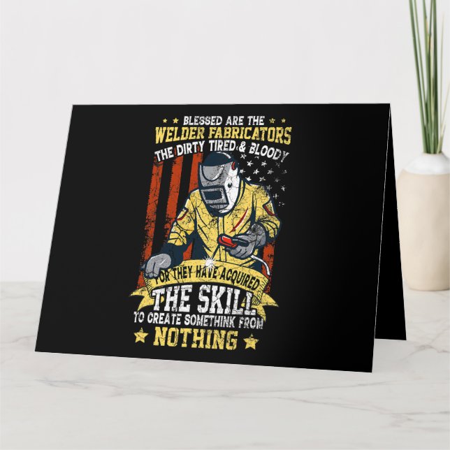 Welder Fabricators Metalworking Welding Maskin MIG Kort (Framsida)