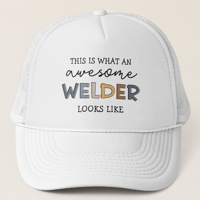 Welder Funny Fantastisk Welder Gifts Keps (Framsida)