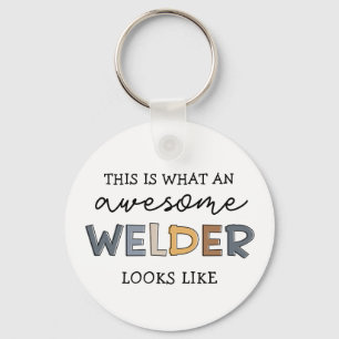 Welder Funny Fantastisk Welder Gifts Nyckelring