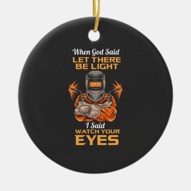 Welder Julgransprydnad Keramik (Framsidan)