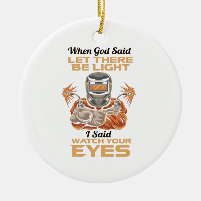 Welder Julgransprydnad Keramik (Framsidan)