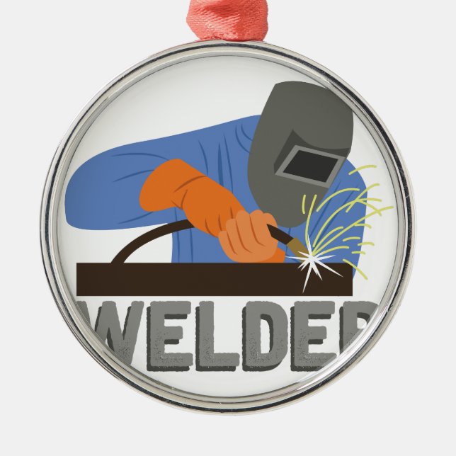 Welder Julgransprydnad Metall (Framsidan)