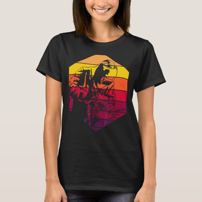 Welder Locksmith Worker 6 T Shirt (Framsida)