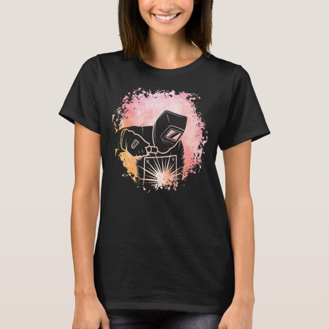 Welder Locksmith Worker T Shirt (Framsida)