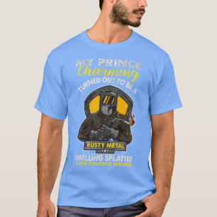 Welder Maka Mamma Girlkompis Cute Funny Welding Di T Shirt