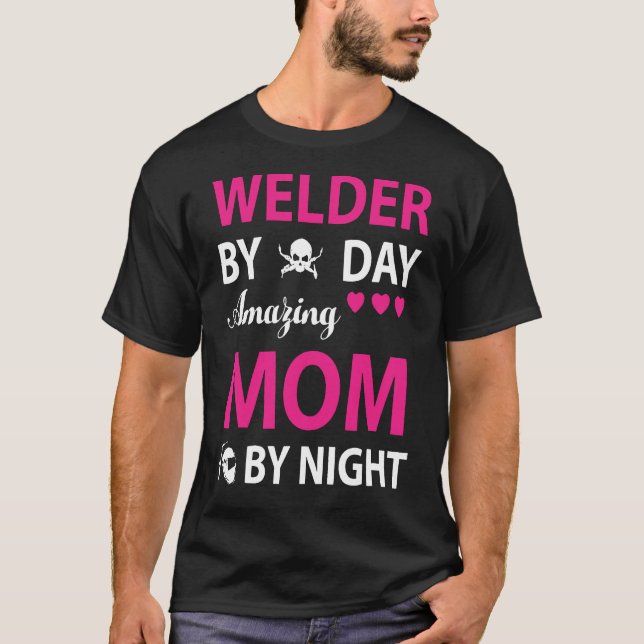 Welder Mamma T Shirt (Framsida)