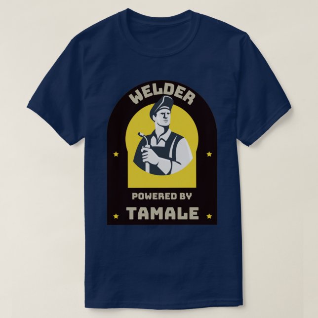 Welder med Tamale T Shirt (Design framsida)