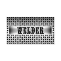 Welder Metall Affärskort