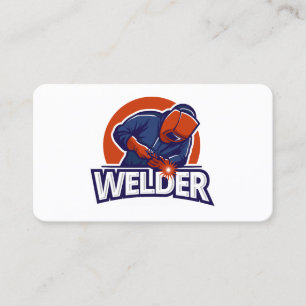 Welder Metall Welding Visitkort