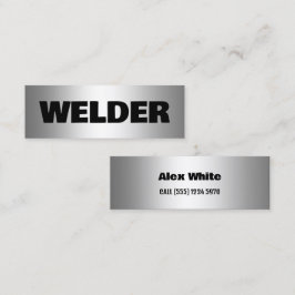 Welder Mini Visitkort