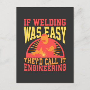 Welder - om svetsning var enkel vykort
